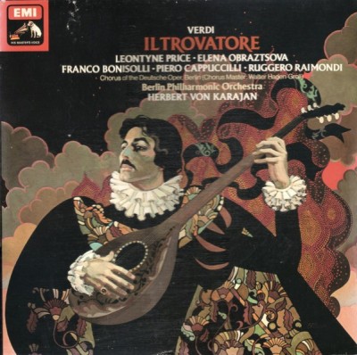 Disc vinil, LP. IL TROVATORE. SETBOX 3 DISCURI VINIL-G. Verdi, Conductor Herbert Von Karajan-271725 foto
