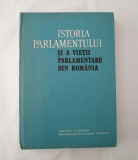 Istoria Parlamentului si a vietii parlamentare din Romania pana la 1918