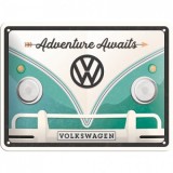 Placa metalica - Volkswagen Adventure - 15x20 cm, Nostalgic Art Merchandising