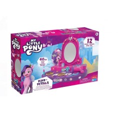 Set frumusete My little Pony cu oglinda si 10 accesorii, de 40 cm inaltime