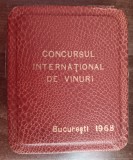 QW7 18 - Tematica viticultura - Concursul international de vinuri Bucuresti 1968