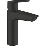 Baterie lavoar Grohe Start 235752432, 3/8&amp;#039;&amp;#039;, marimea M, cartus ceramic, monocomanda, ventil push to open, mat, Negru