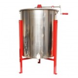 Centrifuga manuala apicola, extractor miere din inox cu 4 rame