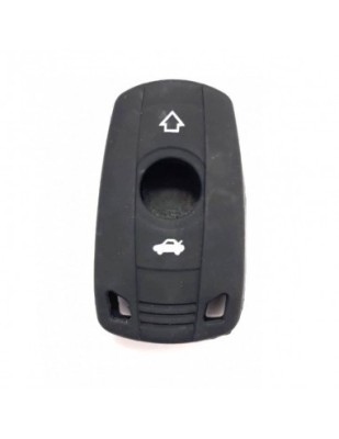 Husa cheie auto din silicon BMW E60 E90 Negru foto