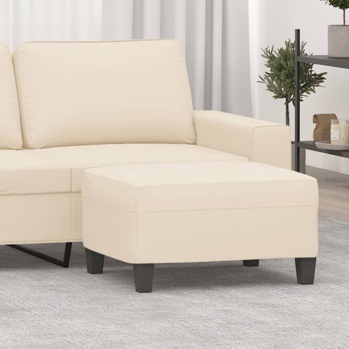 vidaXL Taburet, bej, 70x55x41 cm, țesătură microfibră 349366
