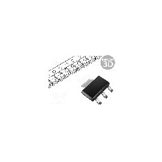 Tranzistor NPN, SOT223, SMD, DIODES INCORPORATED - BCP5616TC