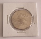 M3 C50 - Moneda foarte veche - 50 pence - Irlanda - 1998