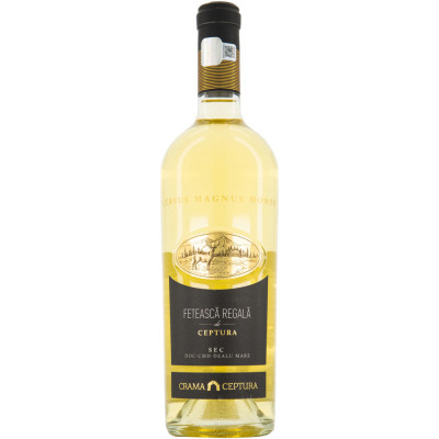 Vin Alb Sec CRAMA CEPTURA Cervus Magnus Monte, Chardonnay, 12.5% Alcool, 0.75 l, Vin Alb, Vin Alb Chardonnay, Vin Chardonnay Sec, Vin Alb din Struguri foto