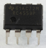OP AMP, DUAL, PDIP8 TIP:RC4559P RC4559P circuit integrat TEXAS-INSTRUMENTS