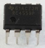 OP AMP, DUAL, PDIP8 TIP:RC4559P RC4559P TEXAS-INSTRUMENTS