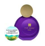 Cumpara ieftin Set pentru dama, apa de parfum Far Away Rebel si insigna Dactylion cu mesaj motivational, 50 ml