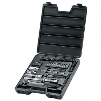 Stanley 1-86-789 Trusa tubulare de 1/4&amp;quot; si 1/2&amp;quot; in sistem metric,52 buc - 3253561867897 foto