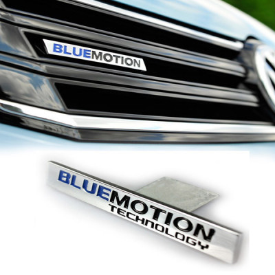 Emblema BlueMotion grila fata Volkswagen foto