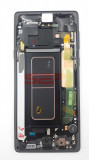 LCD+Touchscreen cu Rama Samsung Galaxy Note9 / Note 9 / N960F BLACK original