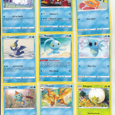 bnk crc Cartonase de colectie - Pokemon 2021 - 35 diferite