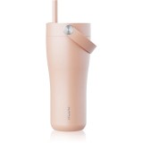 Equa Carry Cup cană din oțel inoxidabil termo Rose 600 ml