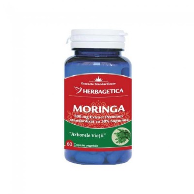 Moringa 60 capsule vegetale Herbagetica foto