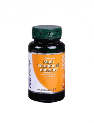 Multivitamine si Minerale 60cps DVR Pharma foto