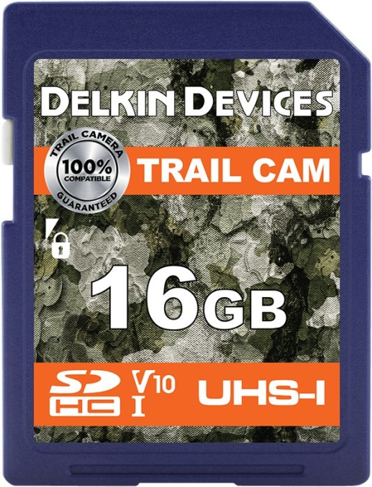 Delkin SDHC Trail Cam R100/W30 (V10) 16GB