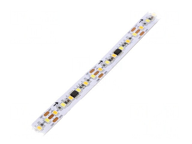 Bandă LED programabilă alb cald/rece 24V