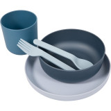 Cumpara ieftin Bo Jungle Tableware Set serviciu de masă pentru copii pentru copii Blue 5 buc