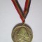 Rar! Romania Martisor 8 Iunie 1930 regele Carol II,diametrul=22 mm
