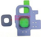 Geam Camera cu Rama Samsung Galaxy S9 G960F Albastru Original