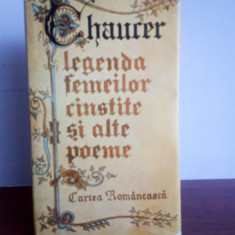 Geoffrey Chaucer – Legenda femeilor cinstite si alte poeme