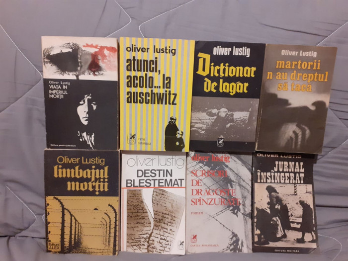 OLIVER LUSTIG CARTI DESPRE LAGAR (8 VOL)