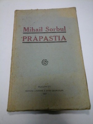 PRAPASTIA - MIHAIL SORBUL - 1921 foto