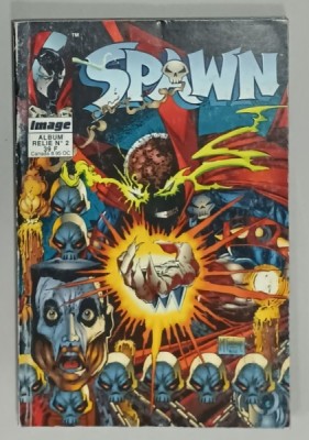 SPAWN , BENZI DESENATE , TEXT IN LIMBA FRANCEZA , 1995 foto