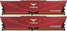 Memorie TeamGroup Vulcan Z DDR4 16GB 3200MHz Red Dual Channel Kit foto