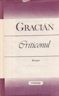 Gracian - Criticonul foto