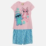 Set Pijama din Bumbac cu Imprimeu Stitch pentru Copii, CMCLASS