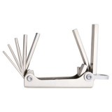 Set de chei locas hexagonal tip briceag metalic, pentru lucrul in siguranta la inaltime 2.5, 3, 4, 5, 6, 8, 10, Unior