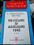 Constantin Radulescu Motru - Revizuiri si Adaugiri Vol. 3