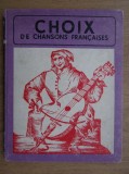 Viorica Demetrescu - Choix de chansons francaises (1969, cantece / partituri)