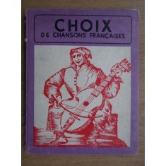 Viorica Demetrescu - Choix de chansons francaises (1969, cantece / partituri)