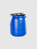 Bidon 300 litri, cu capac prin infiletare, Sterk, Plastic Albastru