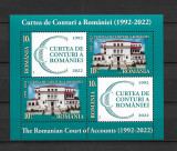 ROMANIA 2022 - CURTEA DE CONTURI, BLOC - LP 2385a, Nestampilat