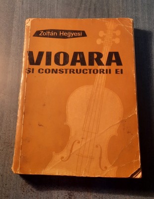 Vioara si constructorii ei Zoltan Hegyest foto