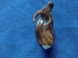 Bivol Sculptura miniatura lemn mahon