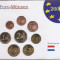 Olanda Set 8 - 1, 2, 5, 10, 20, 50 euro cent, 1, 2 euro 2001 - UNC !!!