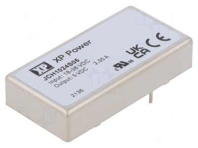 Convertor DC/DC 10W 18-36V la 5V 2000mA THT foto