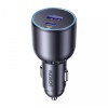 Incarcator Auto UGREEN EC701, 63W, 3A, 1 x USB-A - 1 x USB-C, Negru