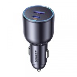 Incarcator Auto UGREEN EC701, 63W, 3A, 1 x USB-A - 1 x USB-C, Negru