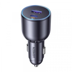 Incarcator Auto UGREEN EC701, 63W, 3A, 1 x USB-A - 1 x USB-C, Negru