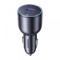 Incarcator Auto UGREEN EC701, 63W, 3A, 1 x USB-A - 1 x USB-C, Negru
