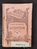 Maurice Maeterlinck - Justitia | Traducere Elena Farago | Biblioteca pentru Toti Nr. 573 | Brosata | 88 pagini
