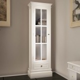 Cumpara ieftin Dulap bibliotecă elegant cu 3 rafturi, alb, lemn